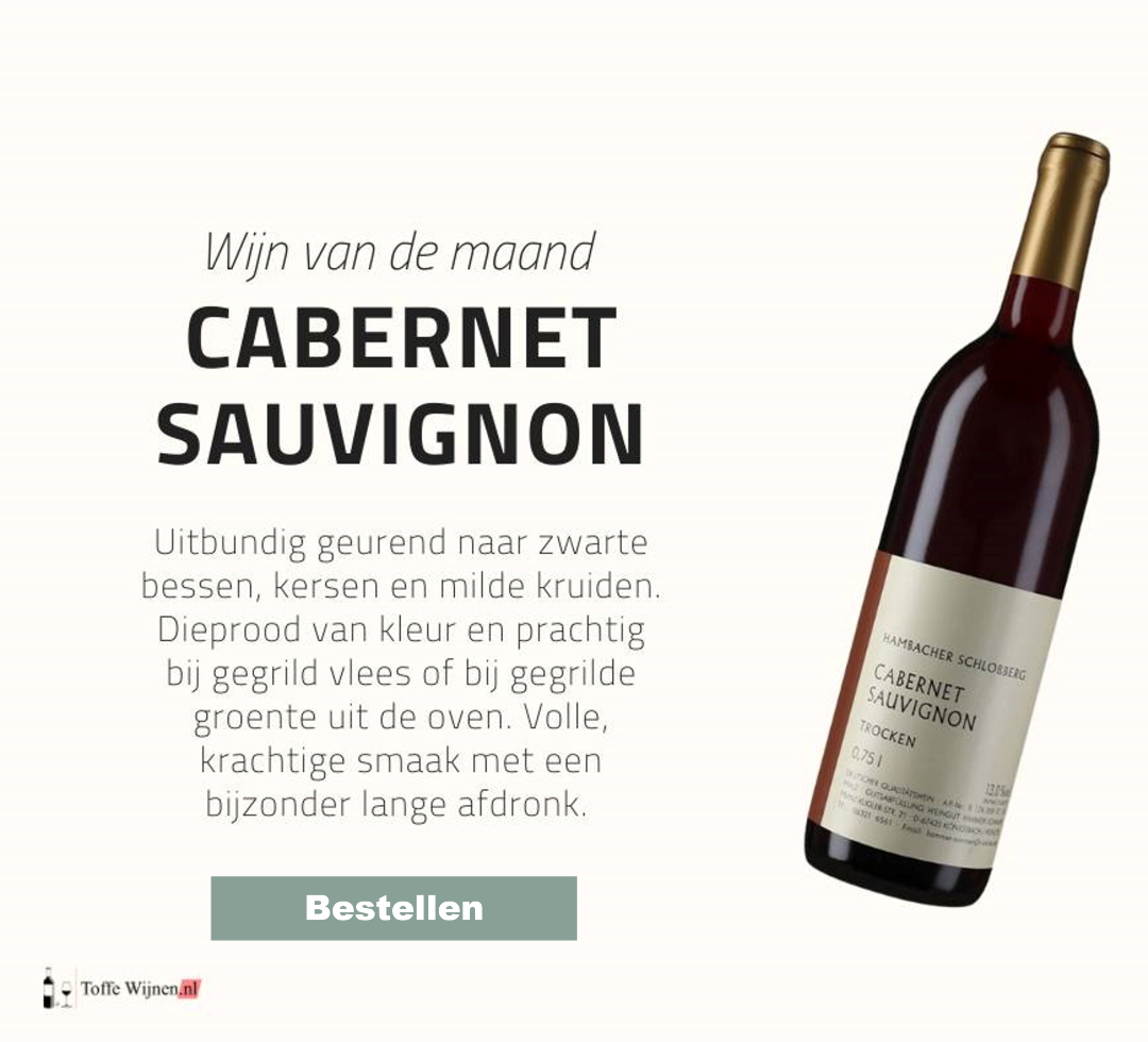 Wijn van de maand februari 2023: Cabernet Sauvignon